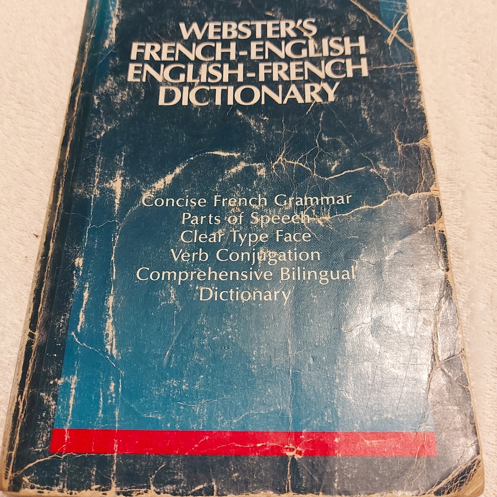 Websters french English  English French Dictionary